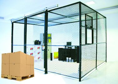 Chiny Predesigned 2 sides Wire Mesh Storage Cages, klatki bezpieczeństwa narzędzi do przechowywania fabryka