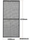 ANSI Standardowa osłona do stojaka na paletę z rurą kwadratową oprawiona 2250mm * 1000mm dostawca