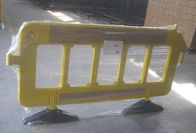 Wewnętrzne / zewnętrzne przenośne bariery drogowe, składane bariery bezpieczeństwa drogowego dostawca