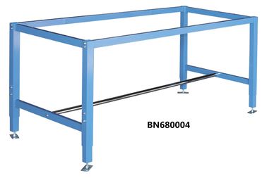 Chiny Stand Up Automotive Steel Workbench, Steel Top Workbench z regulowaną stopą nylonową fabryka