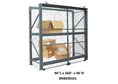 Chiny Wysokiej wytrzymałości narzędzie Crib Cage, siatki stalowe 96 &amp;quot;Long X 36&amp;quot; Deep X 96 &amp;quot;High fabryka