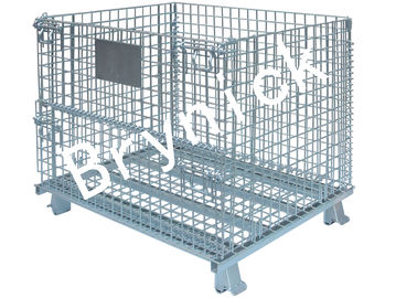 Chiny 40x32x33 &amp;quot;Składane metalowe pojemniki magazynowe, przemysłowe składane pojemniki fabryka