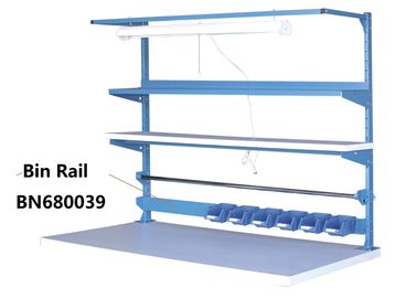Chiny Niebieskie ławy przemysłowe do przechowywania drążków do przechowywania dla zwiększenia wydajności 48 &quot; fabryka